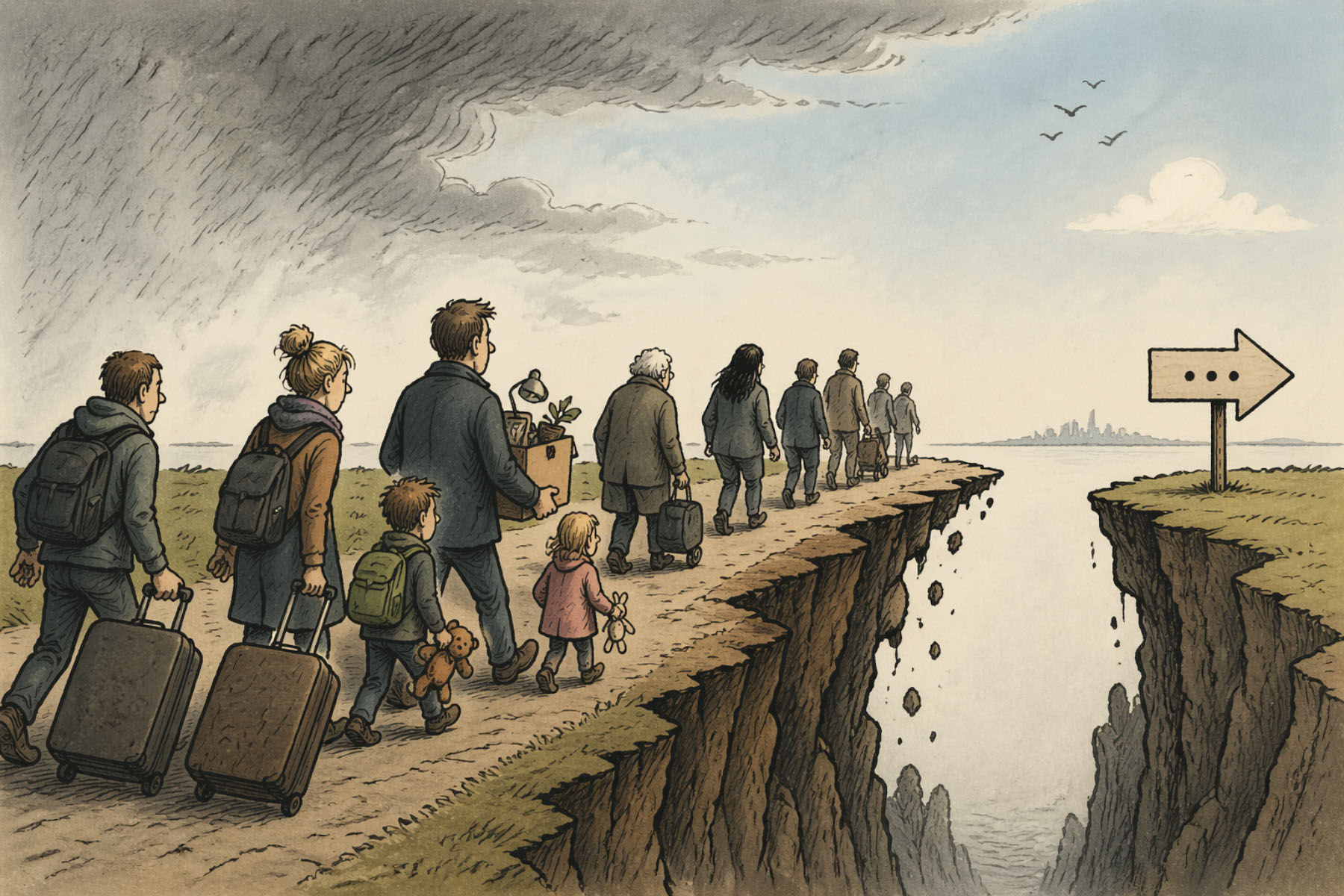 Juhtkiri: 2050–2070 murdepunkt, 2170 hoiatus – kui nii jätkub, kahaneb Eesti tasapisi olematuseni